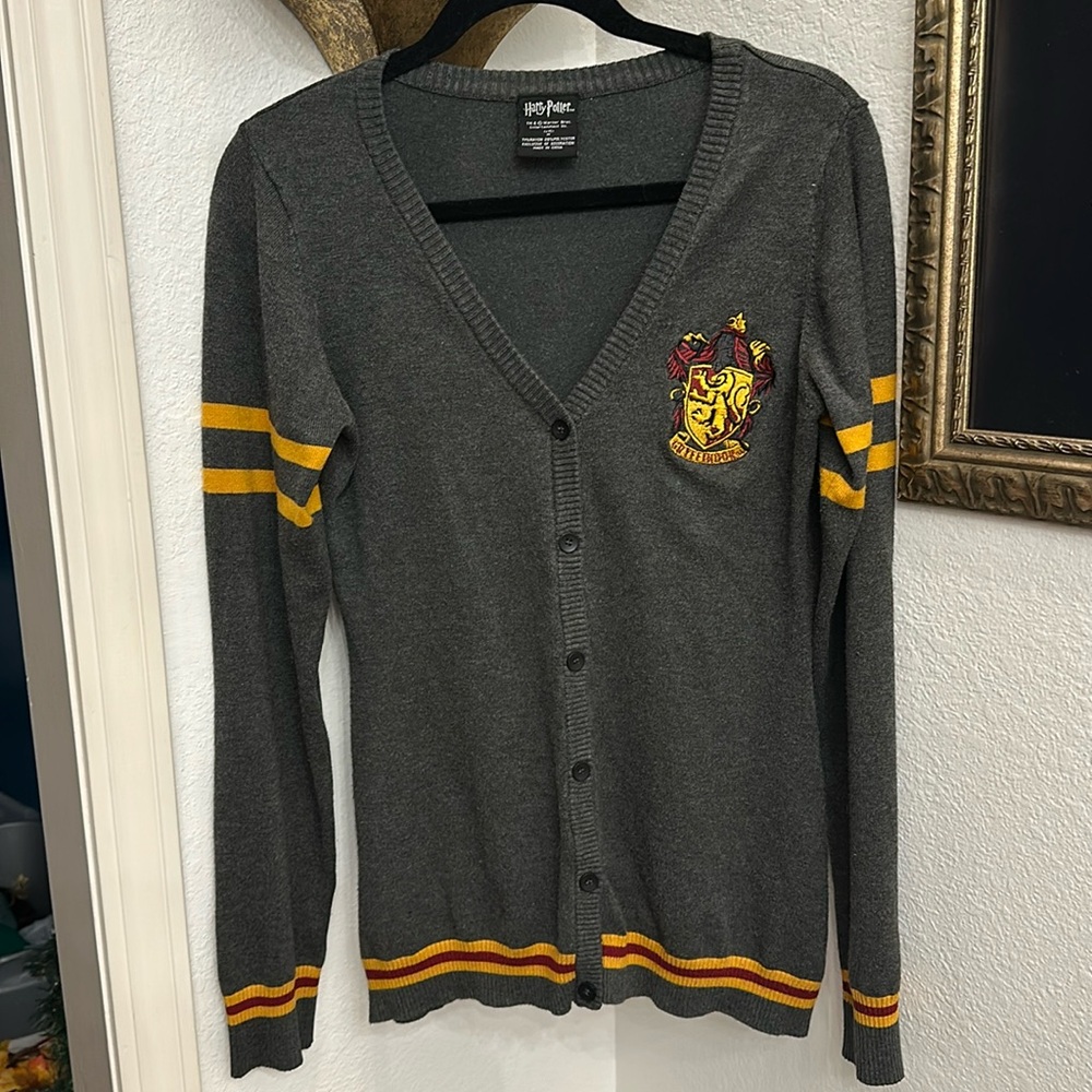Harry Potter Gryffindor cardigan Sz. Med